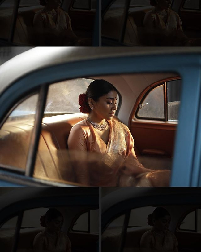 Shriya Saran Pulls Of The Vintage Fashion